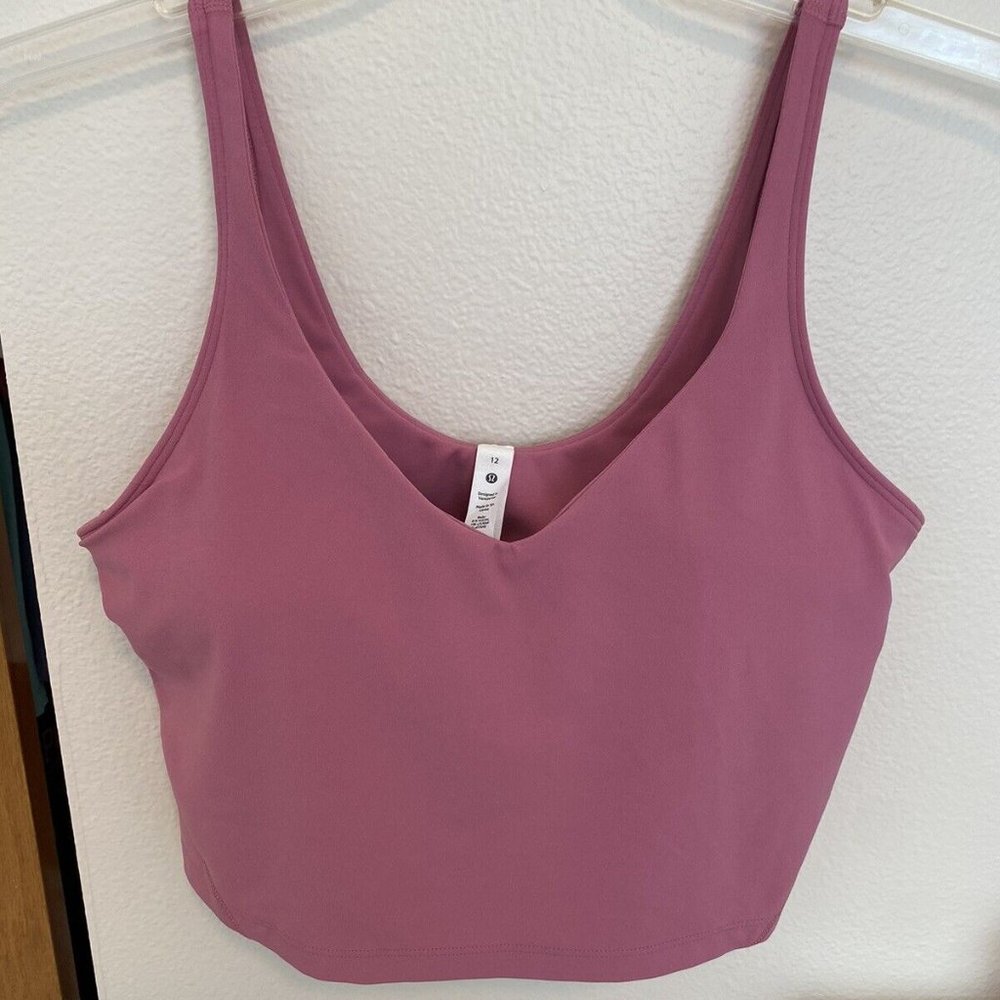Lululemon Align Tank Top - Size 12 - Pink Blossom